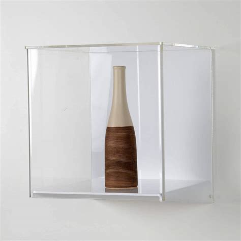 wall mounted perspex display box